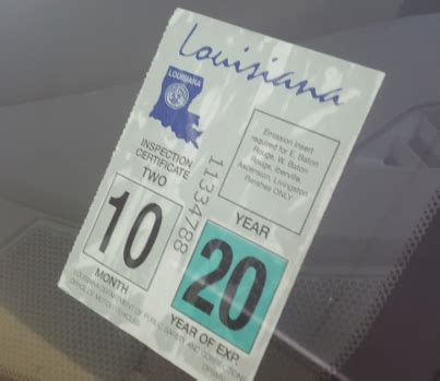 How much are inspection stickers in louisiana. Things To Know About How much are inspection stickers in louisiana. 